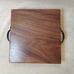 Handmade Black Walnut Charcuterie/Serving Tray w/ Lapis Lazuli Inlay