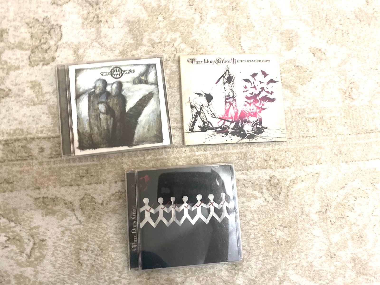 Three Days Grace CD set
