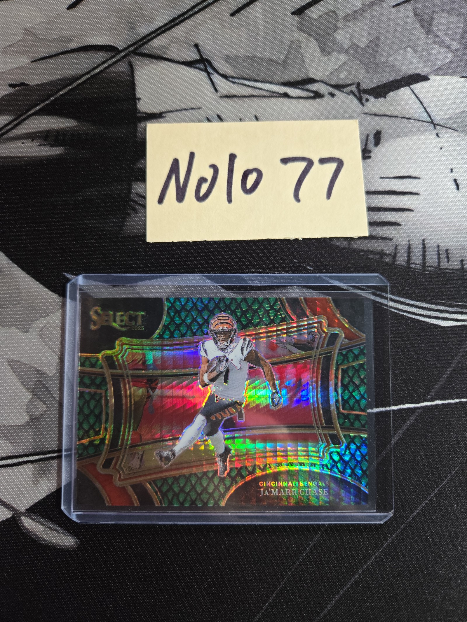 2023 select Jamar Chase dragon scale prism only numbered to 70