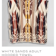 Pendleton Adult hooded towel NWOT