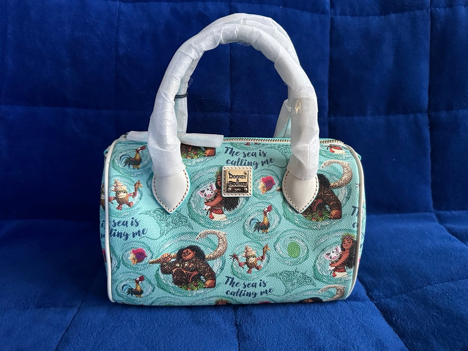 Disney Dooney & Bourke Moana Crossbody Barrel Bag