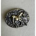 UNICORN PEWTER Great American Belt Buckle Vintage Rare Horse Collectible