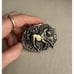 UNICORN PEWTER Great American Belt Buckle Vintage Rare Horse Collectible