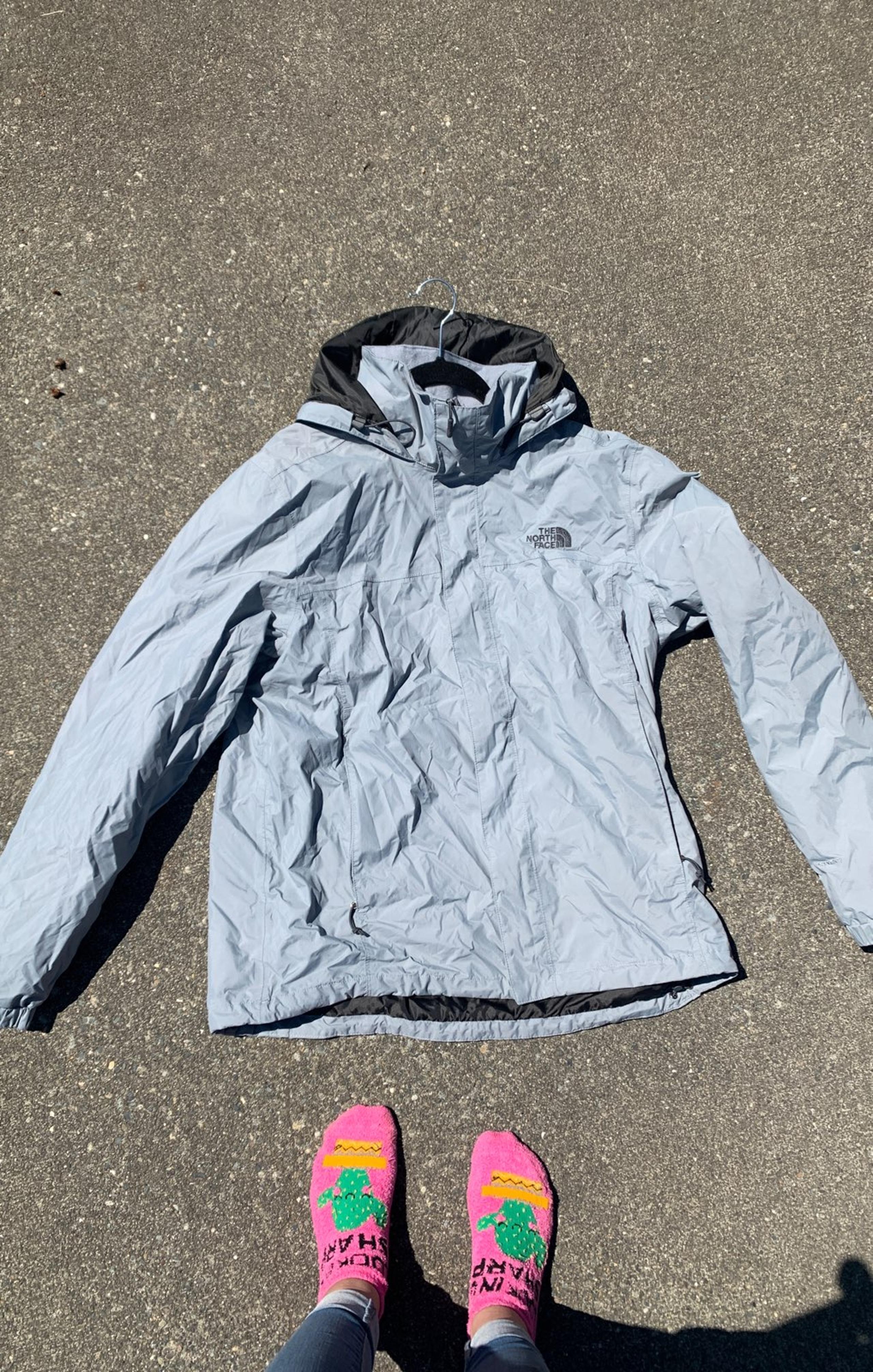 Mens North Face raincoat