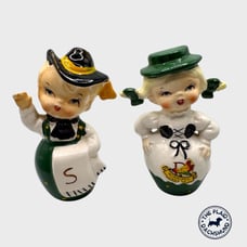 Vintage German Couple Shakers