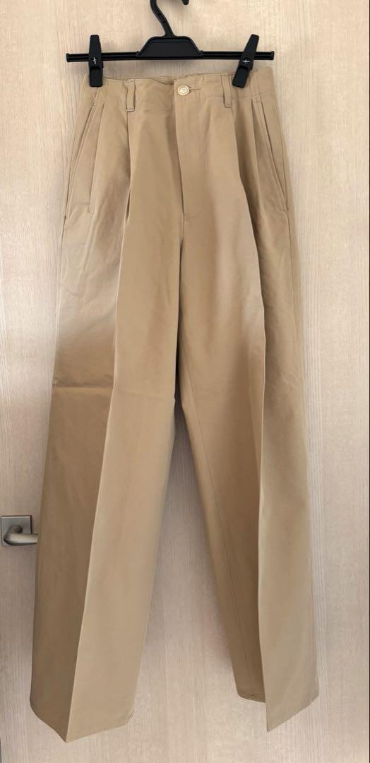 AURALEE WASHED FINX CHINO WIDE PANTS — TF Blog