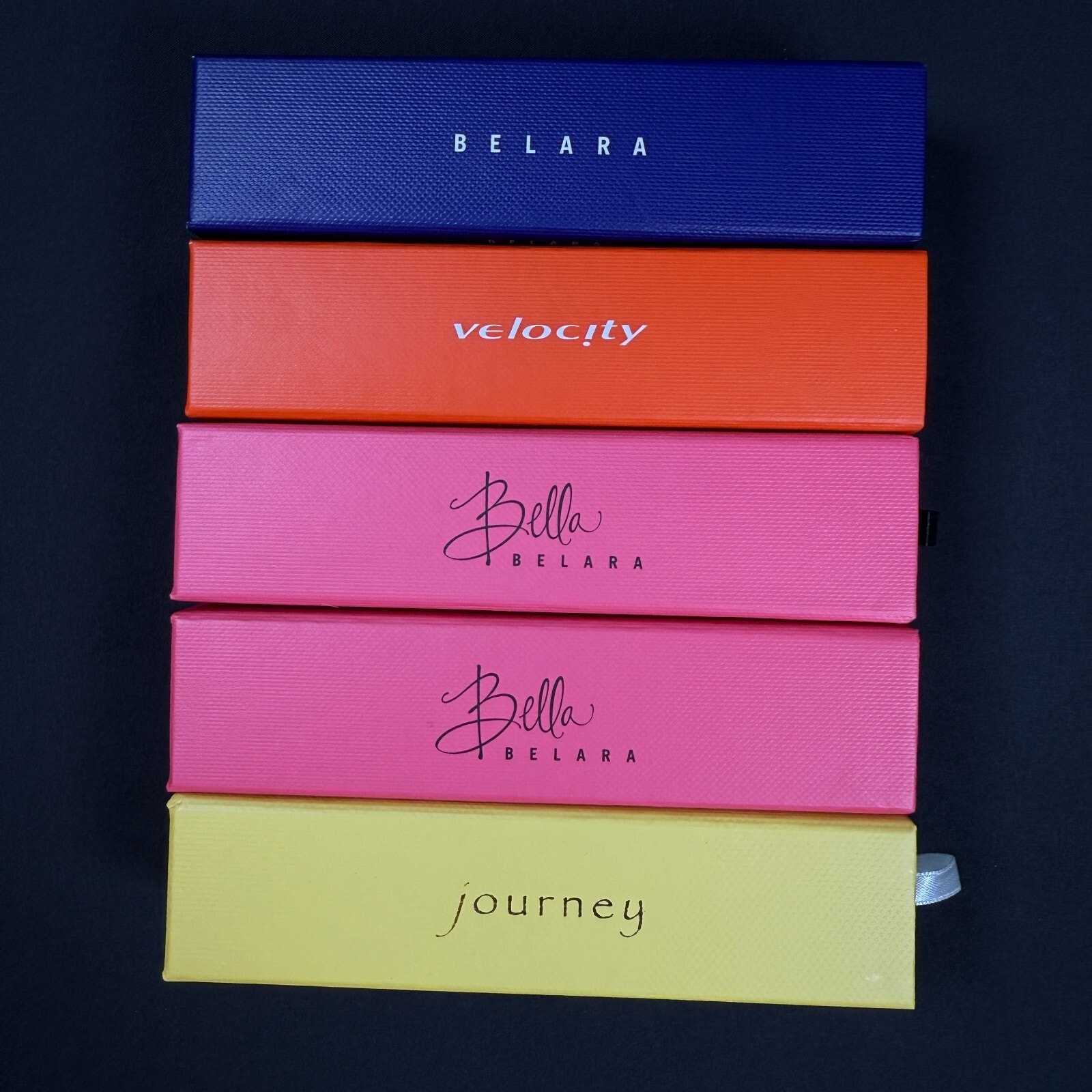 Lot of 5 Mary Kay: Bella Belara Velocity Journey Set Vintage Perfume 7ml each