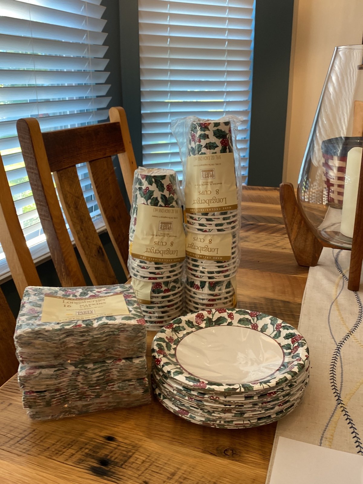 Longaberger Holiday Party Pack
