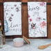 Kay Dee Kitchen Towel Set (2 pc) - Choose Joy & Live Simply Terry Hand Towels