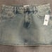 Pacsun denim mini skirt