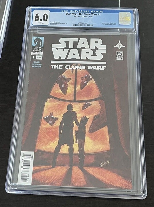 Star Wars the Clone Wars #1 CGC 6.0 1st Ahsoka Tano