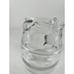 Pitcher Glass Bee Hive Ribbed Heavy Clear 7.5” T No-Spill Ice Glassware Party