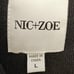 Size M Women's Nic+Zoe Classic Black Knit Blazer Woth Pockets