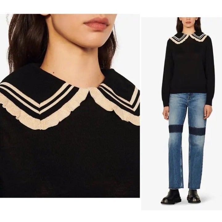 sandro Long Sleeve Sweaters | Mercari