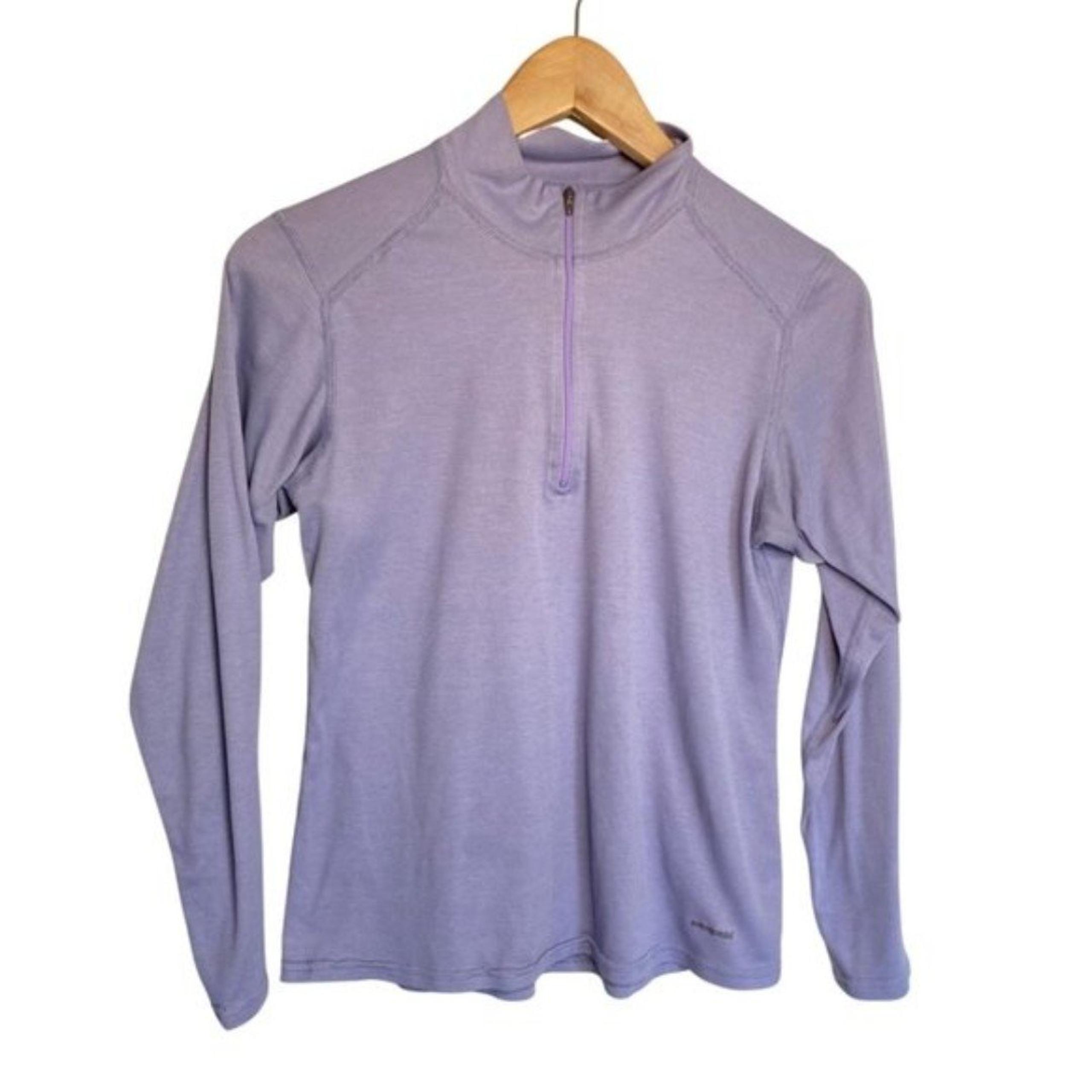 Patagonia 1/4 Zip Capilene Performance Base Layer Top Womens Size S