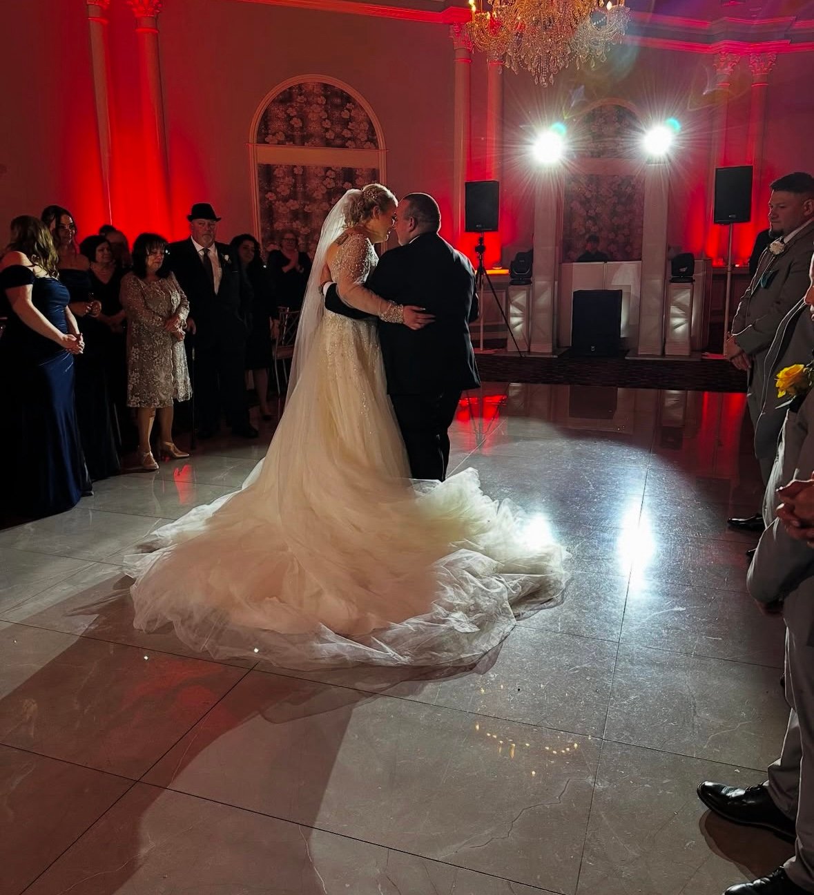 Beautiful wedding dress