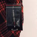 Intl Concepts S Plaid Band Collar/Hem