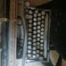 Antique underwood standard typewriter