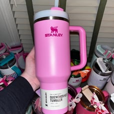 Pink peony 40 oz Stanley
