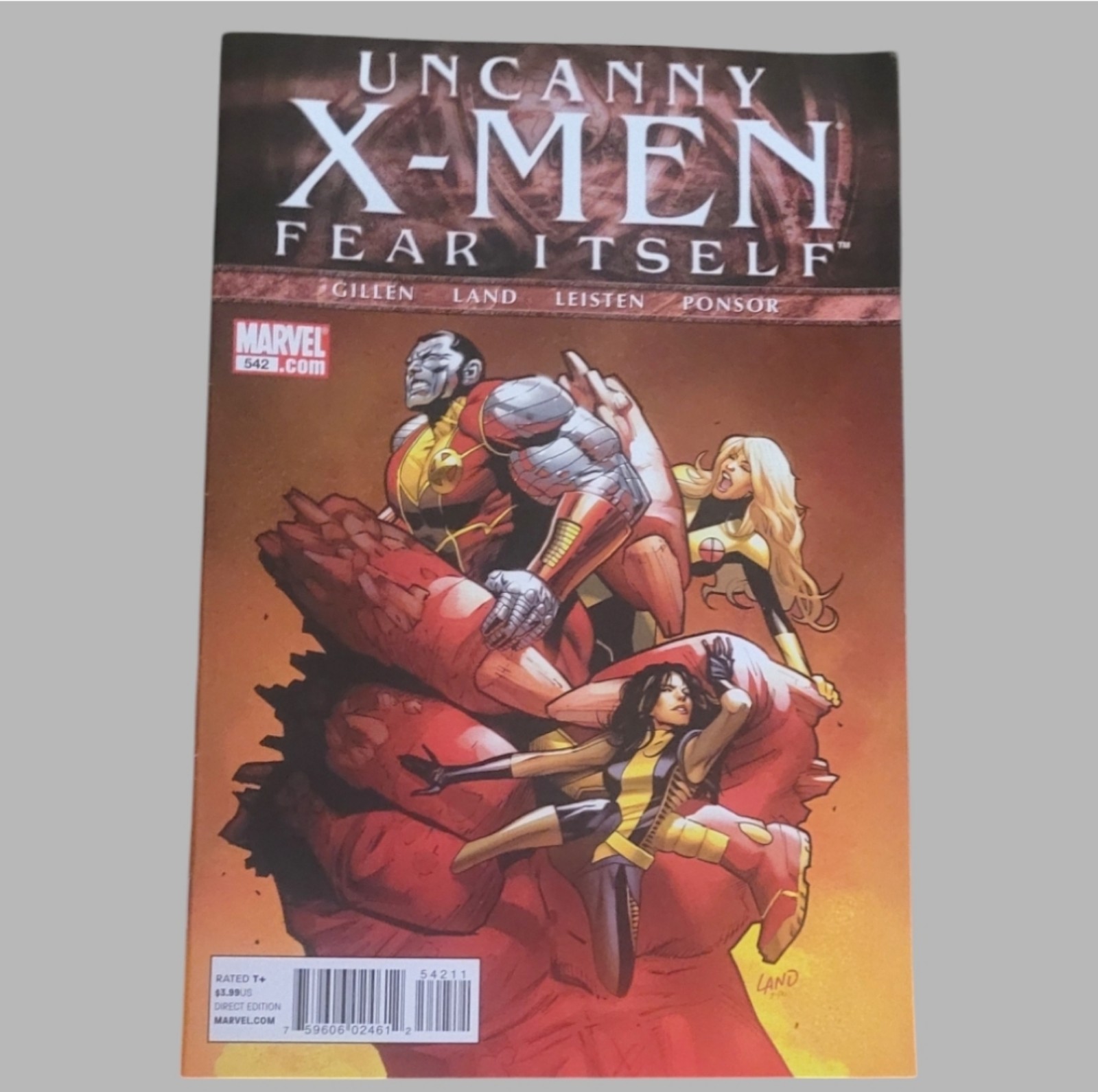 Marvel Uncanny X-Men: Fear Itself August 2011 #542