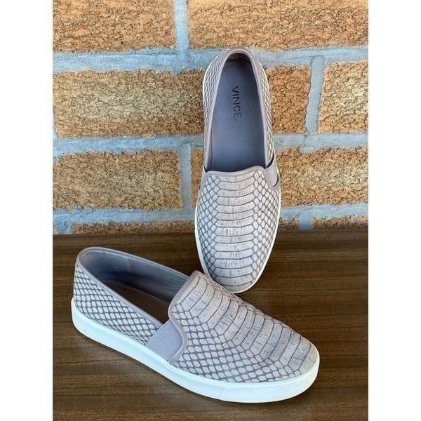 Vince Preston Snake Embossed Slip-On Sne