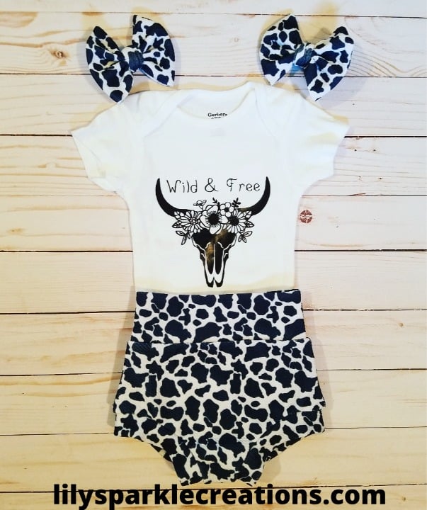 Cow Bummies Outfit