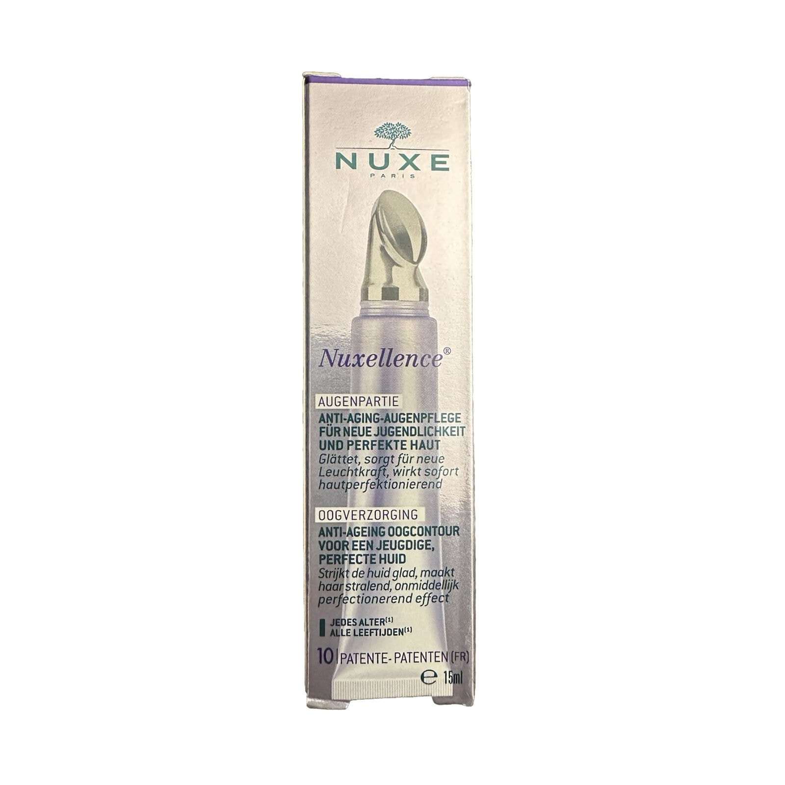 NUXE Nuxellence Eye Area Anti-Aging Total Eye Contour - .50 OZ. - New in Box
