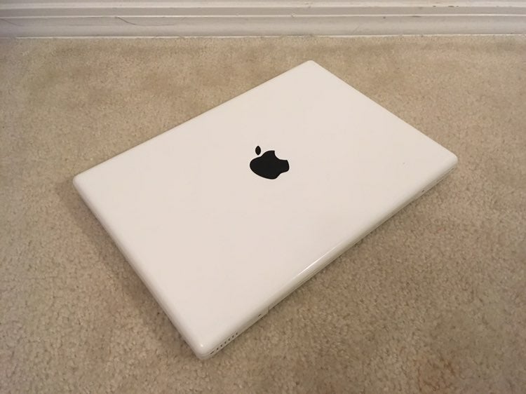 Apple MacBook Laptop Nice Black Logo Mac