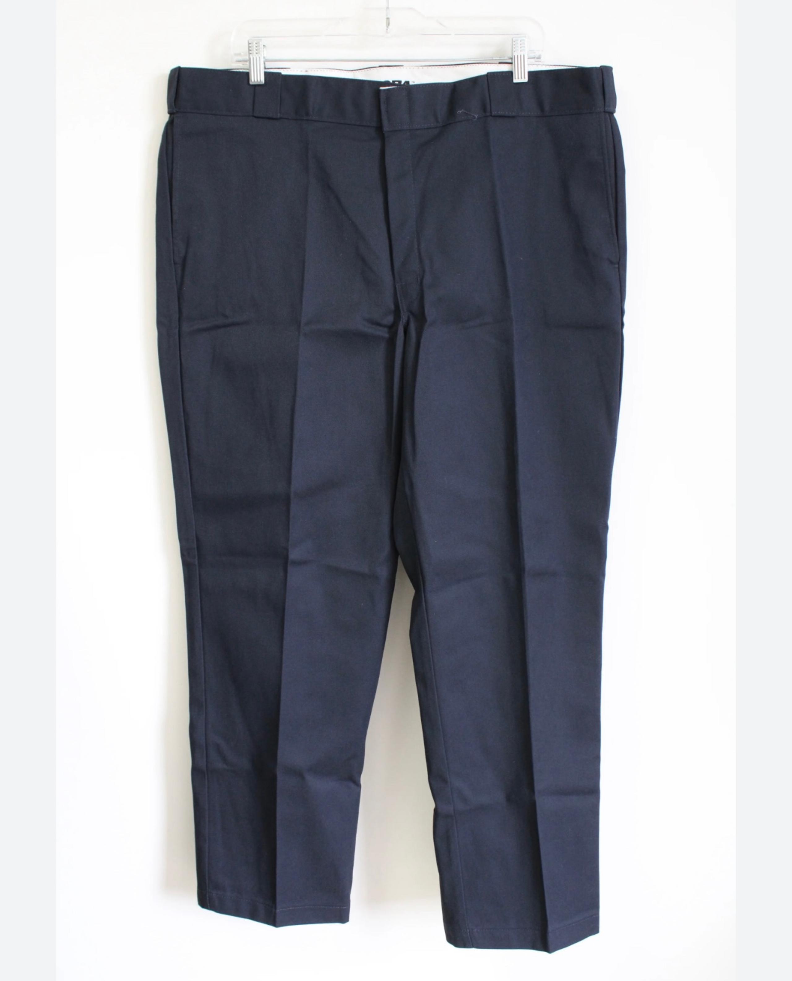 Dickies Men’s blue relaxed fit dress pants size 44/30 NEW