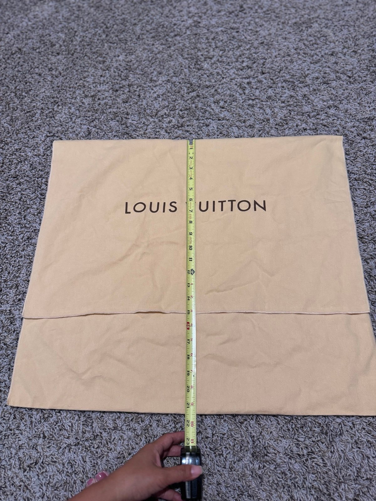 Louis Vuitton dustbag