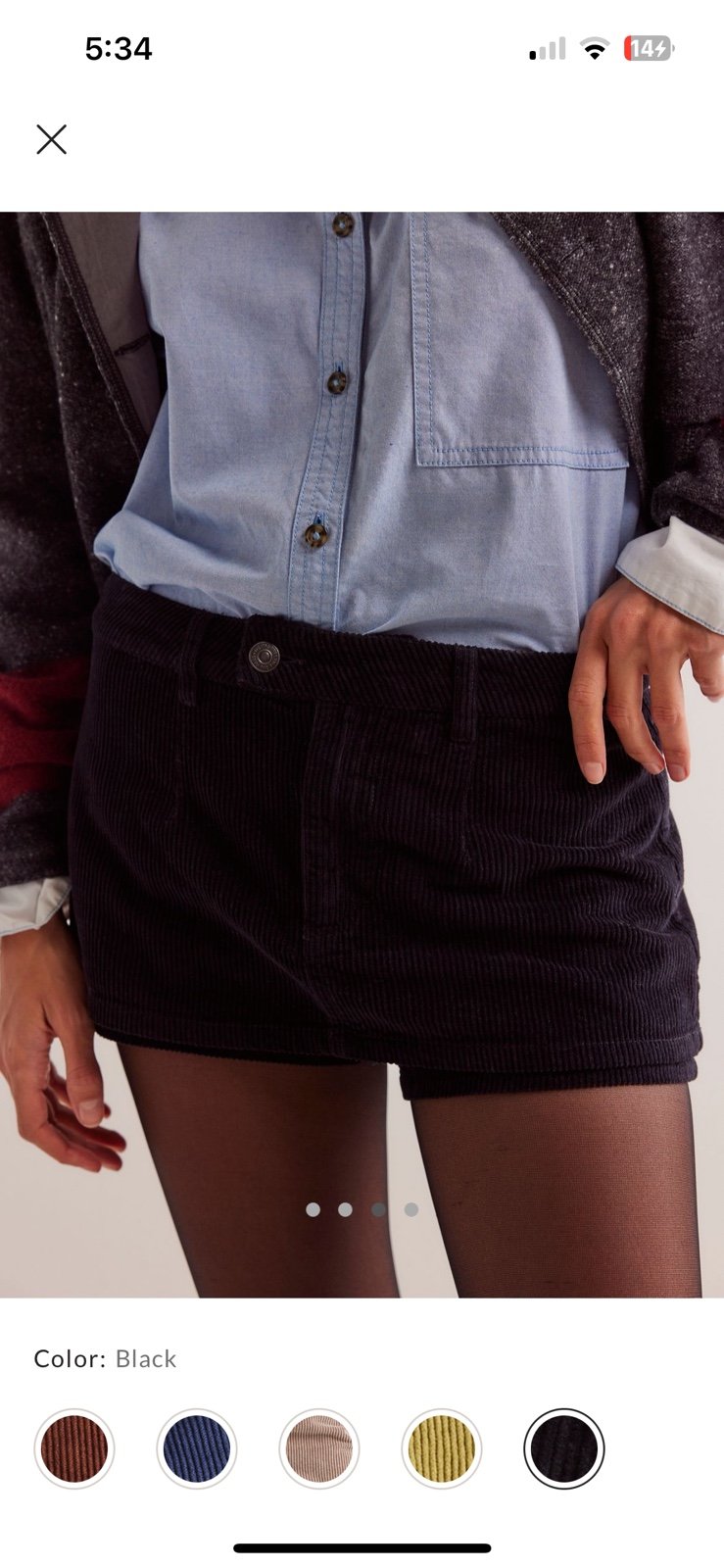 We The Free Gallivanting Cort Skort