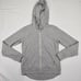 Lululemon Women's Catch a Moment Full Zip Hoodie Textured Gray Drawstring Size 4