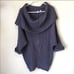 Anthropologie Chunky Mauve Knit Sweater