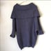 Anthropologie Chunky Mauve Knit Sweater