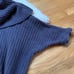 Anthropologie Chunky Mauve Knit Sweater