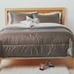 3 pc Pillowfort Puffer Grey & Teal Full Comforter & Shams Bedding Set NIP