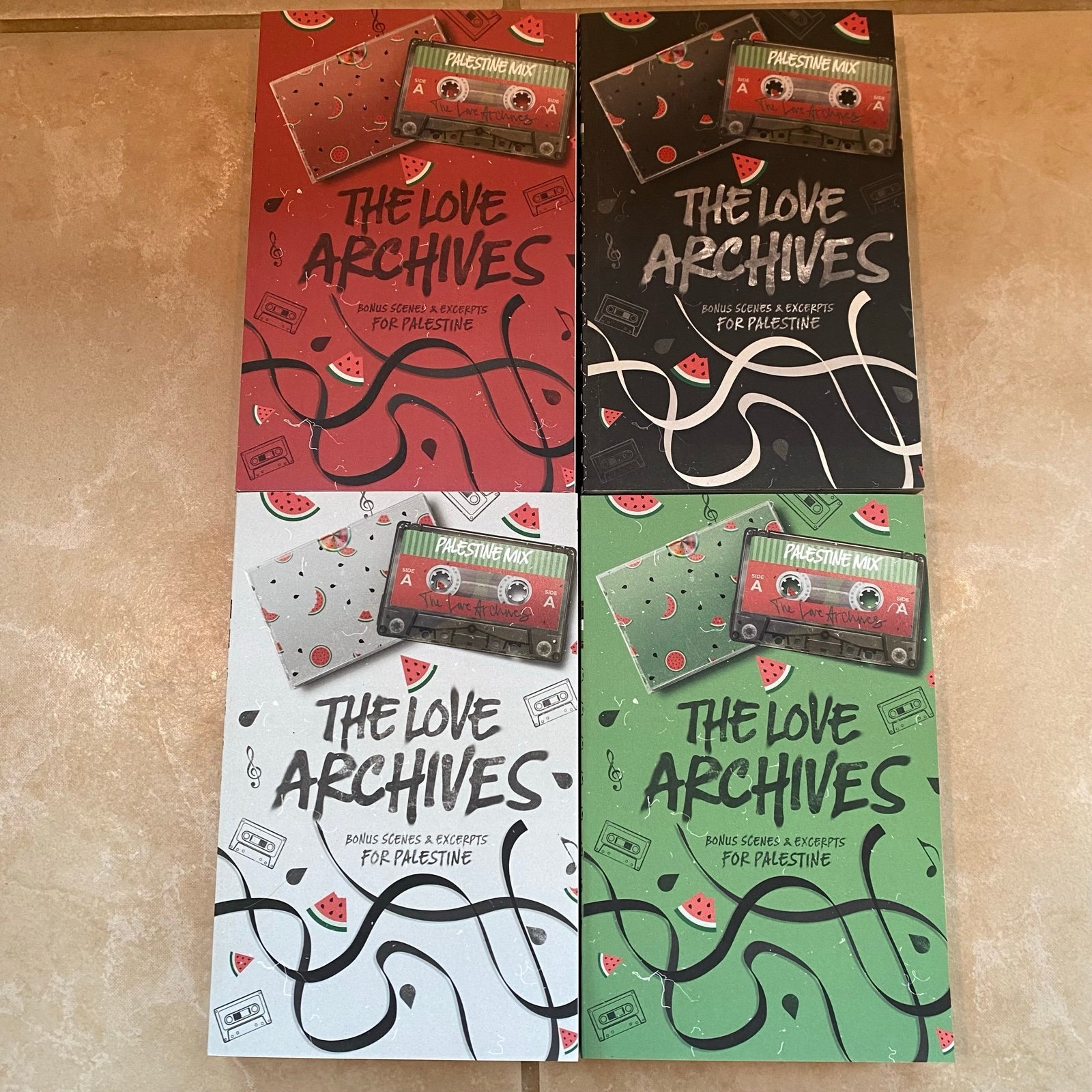 RESERVED The Love Archives Anthology Book Set