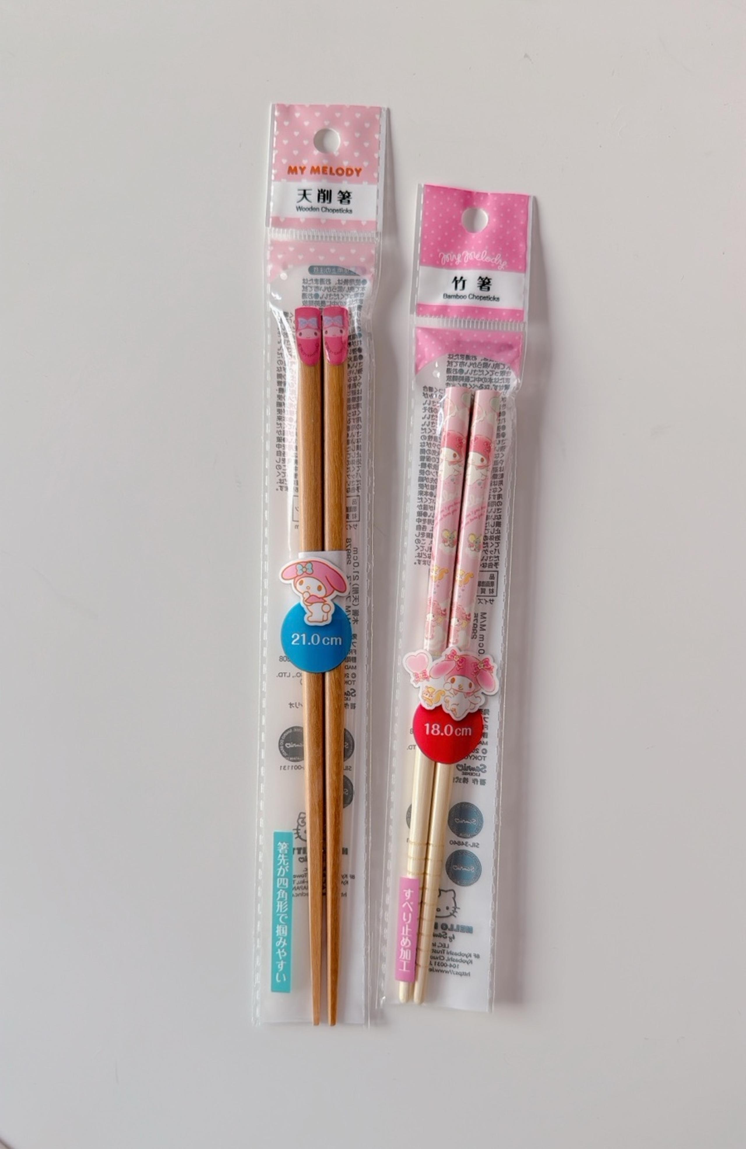 Sanrio my melody chopsticks sets