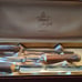 Vintage Carving Knife Set Antler Handles Carving Fork Sharpener Steel Stainless