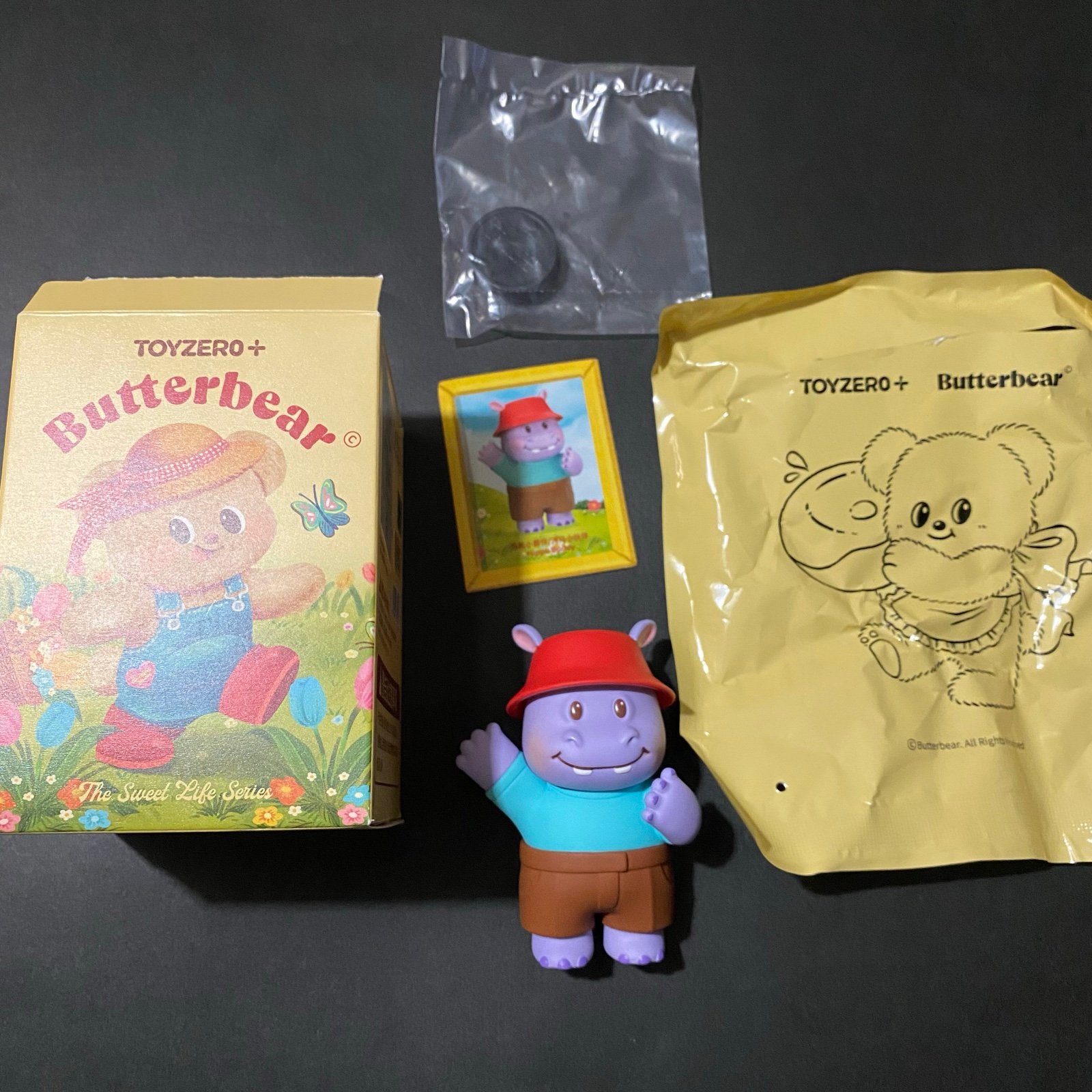 Butterbear Special Rare Hippo Buddy Blind Box