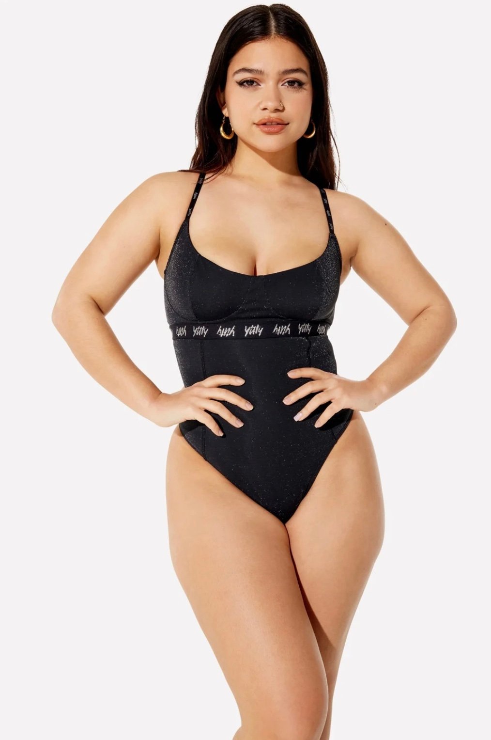 Yitty Spotlight Shaping Demi Cup Thong Bodysuit