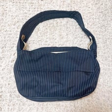 Caldofabbrica Messenger Bag Shoulder Navy Stripe Made in Japan