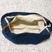 Caldofabbrica Messenger Bag Shoulder Navy Stripe Made in Japan