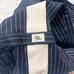 Caldofabbrica Messenger Bag Shoulder Navy Stripe Made in Japan
