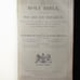 Vintage Antique Variorum Reference Bible 1888 London His Majesty’s Printers Eyre