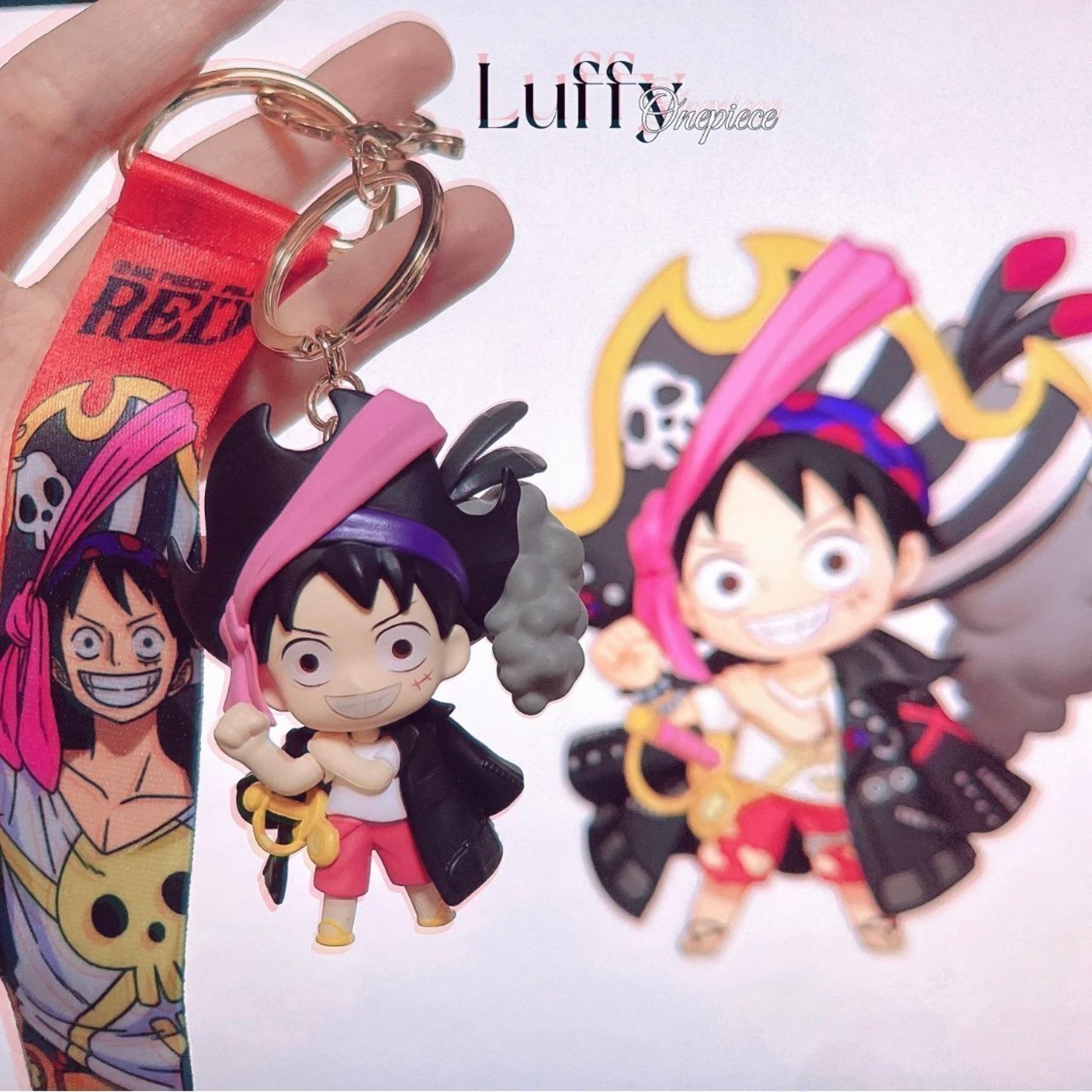 Monkey D Luffy Toei animation One piece film Red collectible figure toy keychain