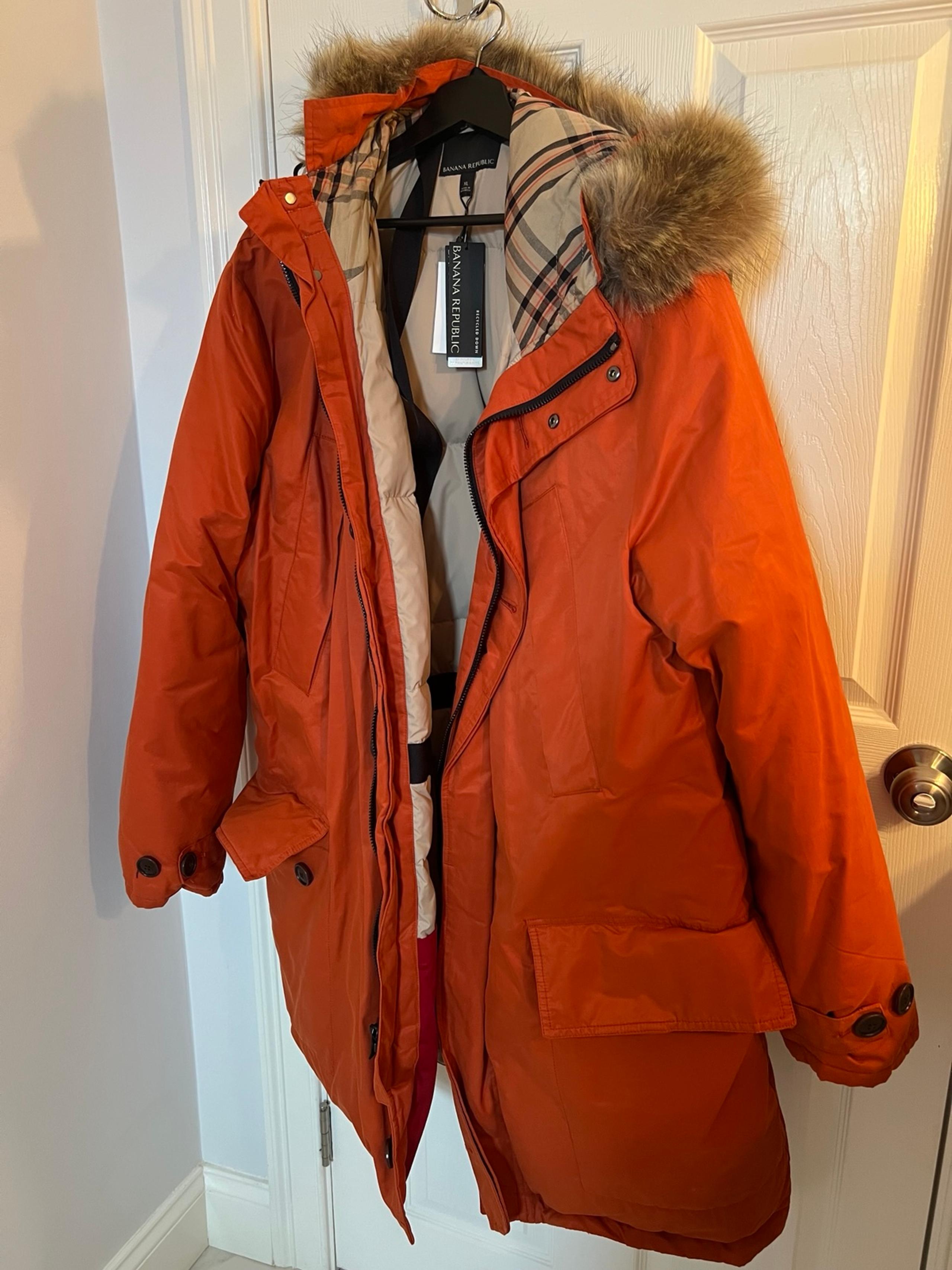 Men’s Banana Republic Snorkel Parka NEW WITH TAGS