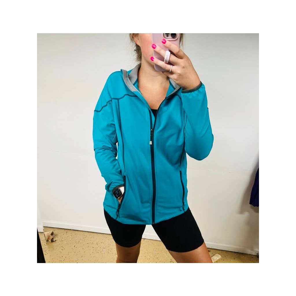Eddie Bauer Flexion Stratify Rainerteal Jacket