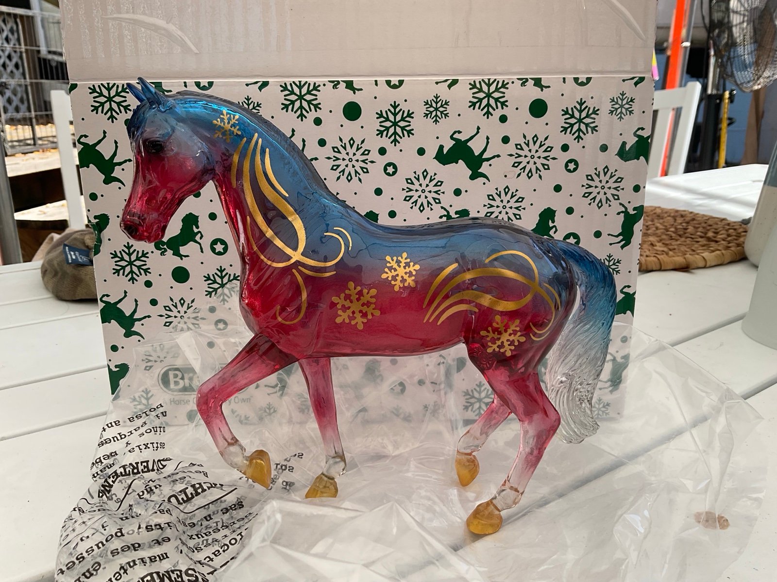 Breyer Breyer Horses BALTAZAR Freedom Series WINTER DECORATOR