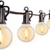 Outdoor String Lights 25 Feet G40 Globe LED Patio Lights